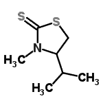CAS 登录号：42163-76-8， 4-异丙基-3-甲基-1,3-噻唑烷-2-硫酮