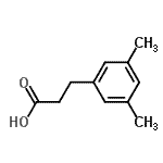 CAS 登录号：42287-87-6， 3-(3,5-二甲基苯基)丙酸