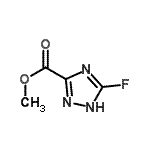 CAS 登录号：42297-31-4， 甲基3-氟-1H-1,2,4-三唑-5-羧酸酯