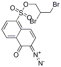 CAS#: 42372-37-2, 2,3-Dibromopropyl 6-Diazo-5,6-Dihydro-5-Oxonaphthalene-1-Sulphonate