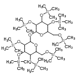 CAS 登录号:42390-78-3, 2,3,4,6-四-O-(三甲基硅烷基)己糖吡喃糖苷2,3,4,6-四-O-(三甲基硅烷基)吡喃己糖苷