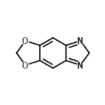 CAS 登录号：42430-52-4， 6H-[1,3]二氧杂环戊并[4,5-f]苯并咪唑