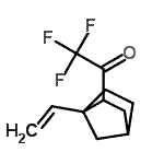 CAS 登录号：424826-73-3， 2,2,2-三氟-1-(1-乙烯基双环[2.2.1]庚-2-基)乙酮