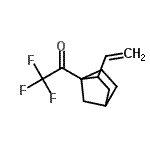 CAS 登录号：424826-74-4， 2,2,2-三氟-1-(2-乙烯基双环[2.2.1]庚-1-基)乙酮