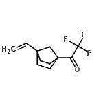 CAS 登录号：424826-94-8， 2,2,2-三氟-1-(4-乙烯基双环[2.2.1]庚-1-基)乙酮
