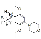 CAS 登录号:4255-94-1, 2,5-二乙氧基-4-(吗啉-4-基)偶氮苯六氟磷酸盐