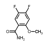 CAS 登录号：425702-23-4， 4,5-二氟-2-甲氧基苯甲酰胺
