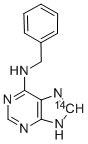 CAS#: 4261-06-7, 6-Benzylaminopurine-8-14C