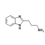CAS 登录号：42784-26-9， 3-(1H-苯并咪唑-2-基)-1-丙胺