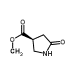 CAS 登录号：428518-31-4， 甲基(3S)-5-氧代-3-吡咯烷羧酸酯