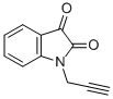 CAS#: 4290-87-3, 1-(2-Propynyl)-1H-Indole-2,3-Dione