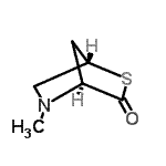 CAS 登录号：429675-63-8， (1S,4S)-5-甲基-2-硫杂-5-氮杂双环[2.2.1]庚烷-3-酮