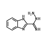 CAS 登录号：43102-11-0， 1H-苯并咪唑-2-亚胺代甲酰肼