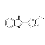 CAS 登录号：43102-23-4， 2-(3-甲基-1H-1,2,4-三唑-5-基)-1H-苯并咪唑