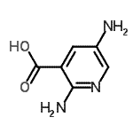 CAS 登录号：43103-85-1， 2,5-二氨基烟酸