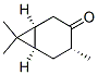 CAS 登录号：43124-60-3， (1alpha,4alpha,6alpha)-4,7,7-三甲基双环[4.1.0]庚烷-3-酮