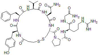 CAS#: 43157-23-9, [Deamino-Cys1, Val4, D-Arg8]-Vasopressin