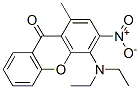 CAS#: 43159-92-8, 4-(Diethylamino)Methyl-3-Nitro-9H-Xanthen-9-One