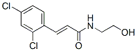 CAS 登录号:43196-24-3, N-(2-羟基乙基)-3-(2,4-二氯苯基)丙烯酰胺