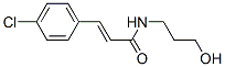 CAS 登录号：43196-33-4， N-(3-羟基丙基)-3-(4-氯苯基)丙烯酰胺
