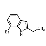 CAS 登录号：432025-18-8， 7-溴-2-乙基-1H-吲哚