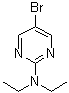 CAS 登录号：433684-23-2， 5-溴-N,N-二乙基-2-嘧啶胺