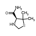 CAS 登录号：433717-89-6， (4S)-5,5-二甲基-1,3-噻唑烷-4-甲酰胺
