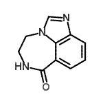 CAS 登录号：433726-95-5， 5,6-二氢咪唑并[4,5,1-Jk][1,4]苯并二氮杂卓-7(4H)-酮