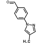 CAS#: 433920-86-6, 4-(4-Methyl-1H-Pyrazol-1-Yl)Benzaldehyde
