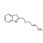 CAS 登录号：433924-21-1， 2-{[(2E)-2-丁烯-1-基氧基]甲基}-1,3-苯并噻唑