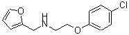 CAS 登录号：433947-84-3， 2-(4-氯苯氧基)-N-(2-呋喃甲基)乙胺