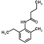 CAS 登录号：433957-15-4， N-(2-乙基-6-甲基苯基)丁酰胺