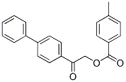 CAS#: 4347-74-4, [2-Oxo-2-(4-Phenylphenyl)Ethyl] 4-Methylbenzoate