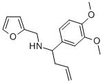 CAS#: 435342-09-9, [1-(3,4-Dimethoxy-Phenyl)-But-3-Enyl]-Furan-2-Ylmethyl-Amine