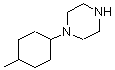 CAS 登录号：435345-42-9， 1-(4-甲基环己基)哌嗪