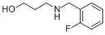 CAS#: 436087-21-7, 3-(2-Fluoro-Benzylamino)-Propan-1-Ol