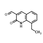 CAS 登录号：436088-08-3， 8-乙基-2-氧代-1,2-二氢-3-喹啉甲醛