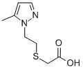 CAS 登录号：436088-32-3， [2-(5-甲基-吡唑-1-基)-乙基巯基]-乙酸