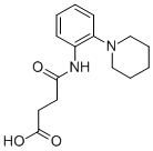 CAS # 436088-44-7, N-(2-哌啶-1-基-苯基)-琥珀酰胺酸