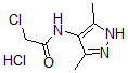 CAS 登录号：436100-01-5， 2-氯-N-(3,5-二甲基-1H-吡唑-4-基)-乙酰胺盐酸盐(1:1)