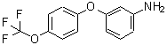 CAS 登录号：436151-35-8， 3-[4-(三氟甲氧基)苯氧基]苯胺