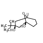 CAS 登录号：436800-70-3， (1R,3S,5S)-3-(2-甲基-2-丙基)-9-氧杂双环[3.3.1]壬烷-1,3-二醇