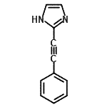 CAS 登录号：436804-74-9， 2-(苯基乙炔基)-1H-咪唑