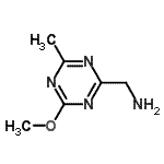 CAS 登录号：436808-50-3， 1-(4-甲氧基-6-甲基-1,3,5-三嗪-2-基)甲胺