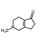 CAS 登录号：436810-36-5， 2-甲基-3,4,6,7-四氢-1H-环戊二烯并[c]吡啶-5-酮