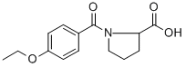 CAS 登录号:436811-16-4, 1-(4-乙氧基-苯甲酰基)-吡咯烷-2-羧酸
