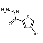 CAS 登录号：438219-36-4， 4-溴-2-噻吩甲酰肼