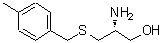 CAS 登录号：438237-83-3， (2R)-2-氨基-3-(对甲苯基甲硫基)丙-1-醇