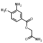 CAS#: 438595-66-5, 2-Amino-2-Oxoethyl 3-Amino-4-Methylbenzoate