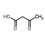 CAS 登录号：4387-93-3， 3-氧代丁酸